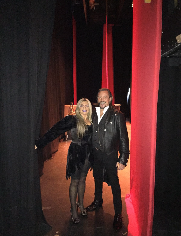 magician with his lady