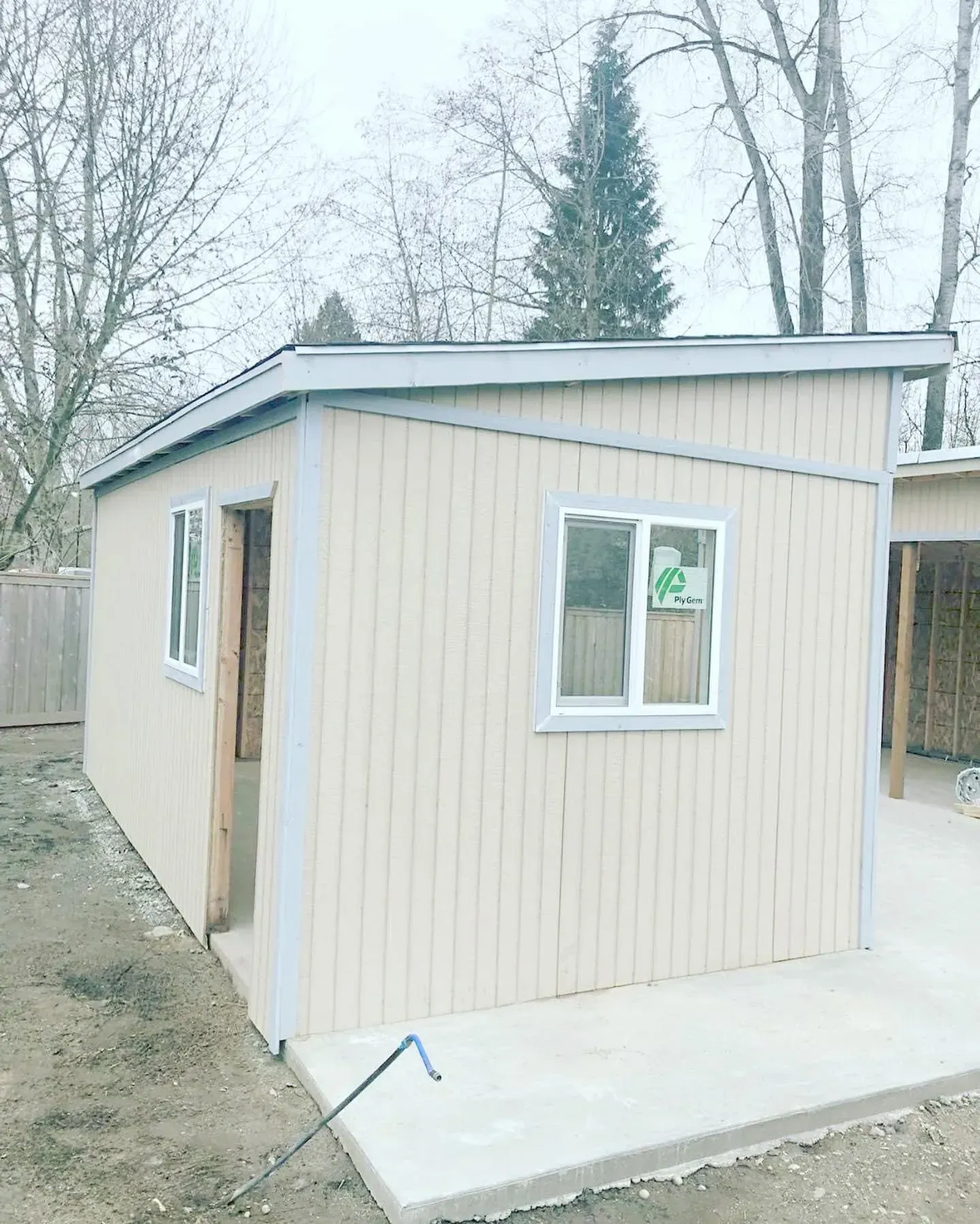 Shed installation