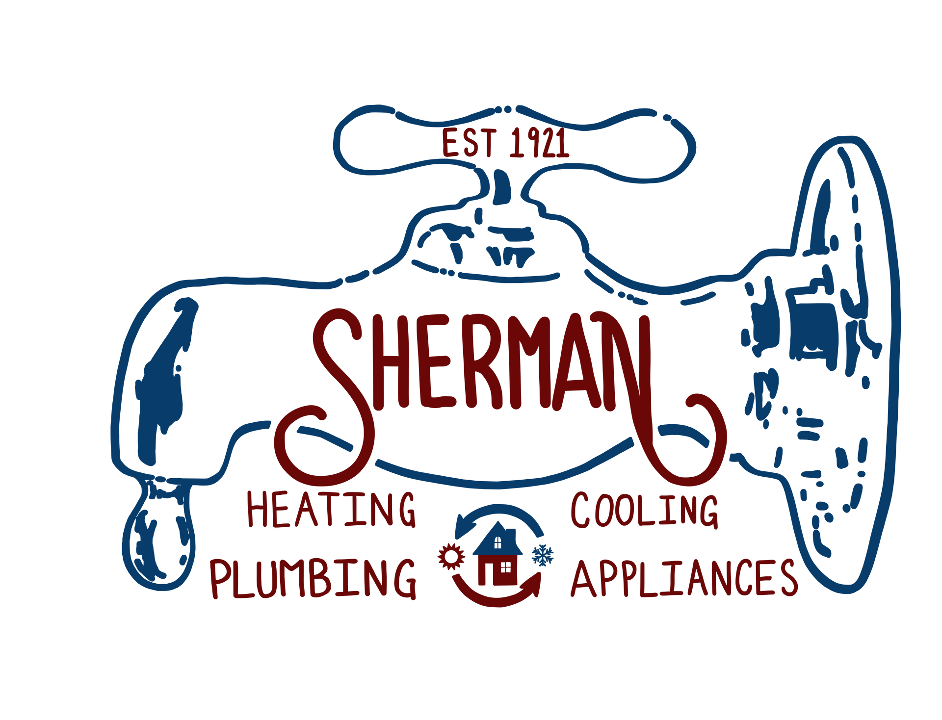Sherman Heating & Cooling & Plumbing & Appliance  Repair Logo