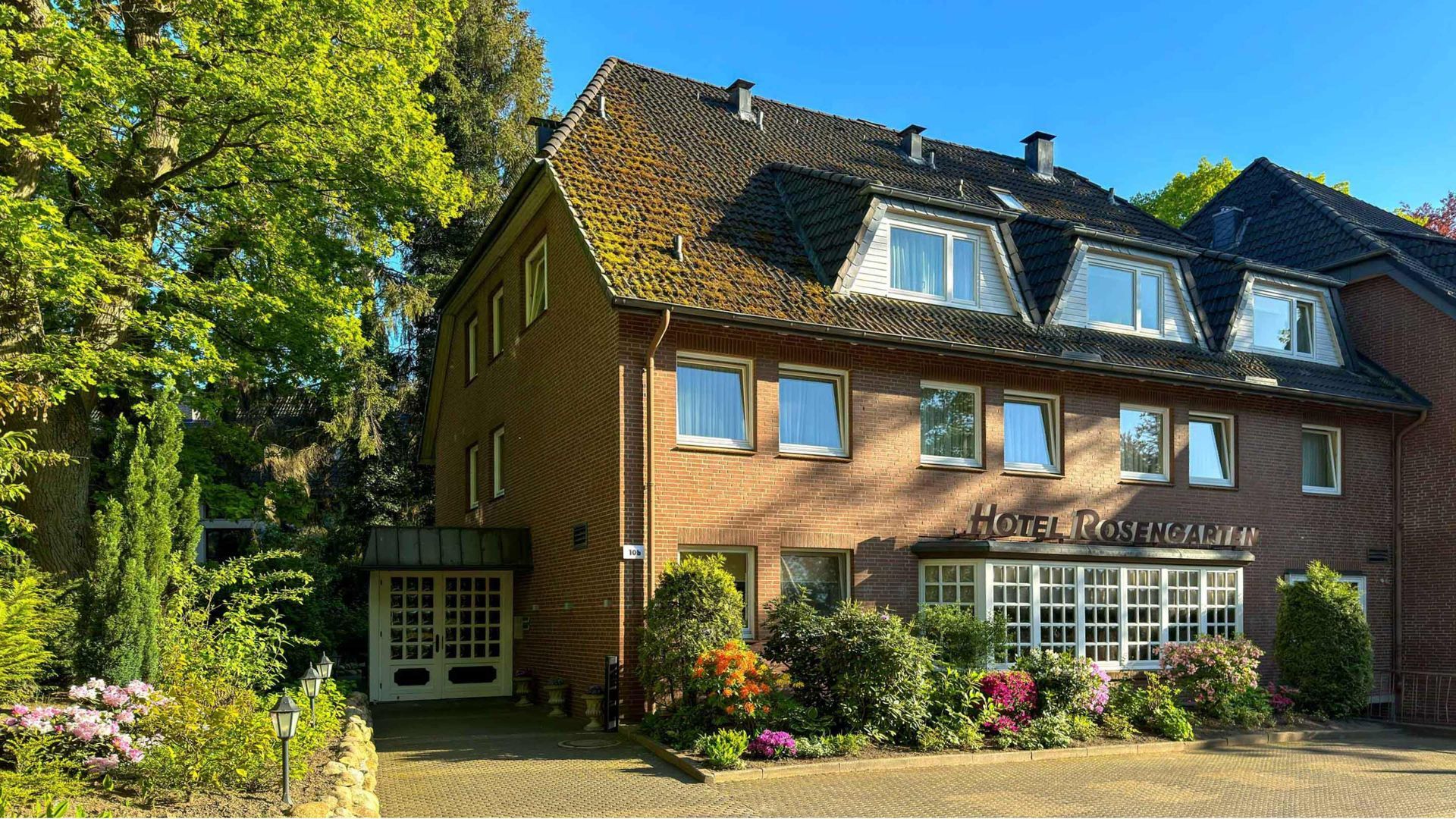 Das Boutique Hotel Hamburg, der Rosengarten in der Region Wellingsbüttel / Poppenbüttel im schönen Alstertal von Hamburg