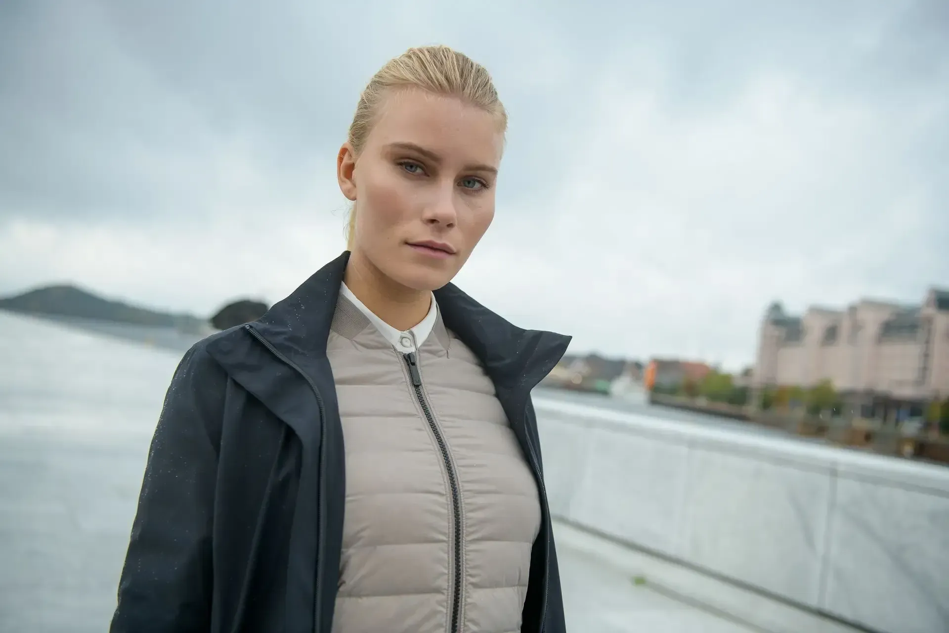 UBR eclipse jakke dame blå