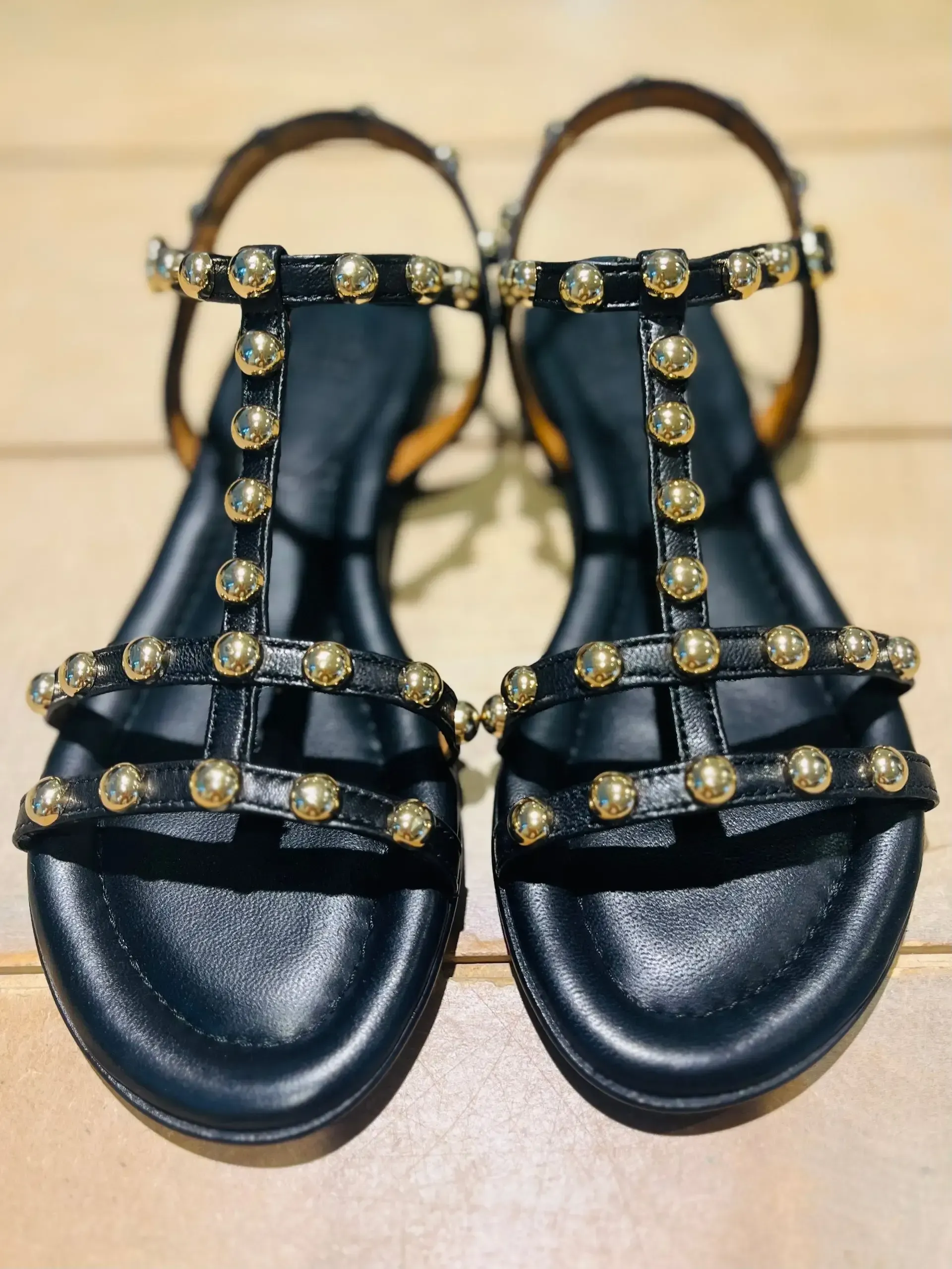 Sort sandal damemodel