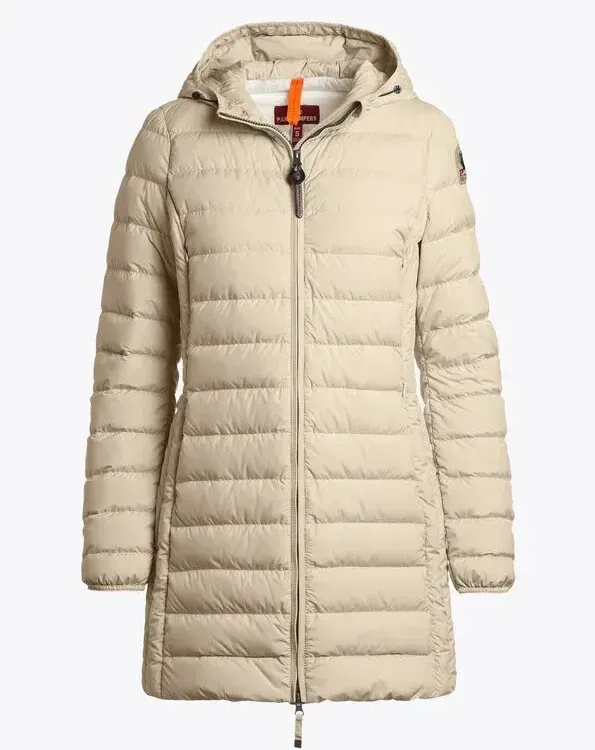 en beige parajumpers Topiaco jakke med hætte