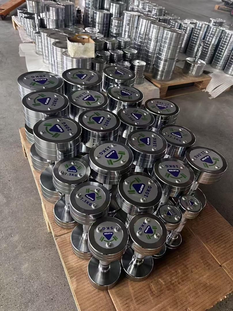 StrengthEQ Custom Steel Dumbbells (Curstain Style) – Met Eigen Logo