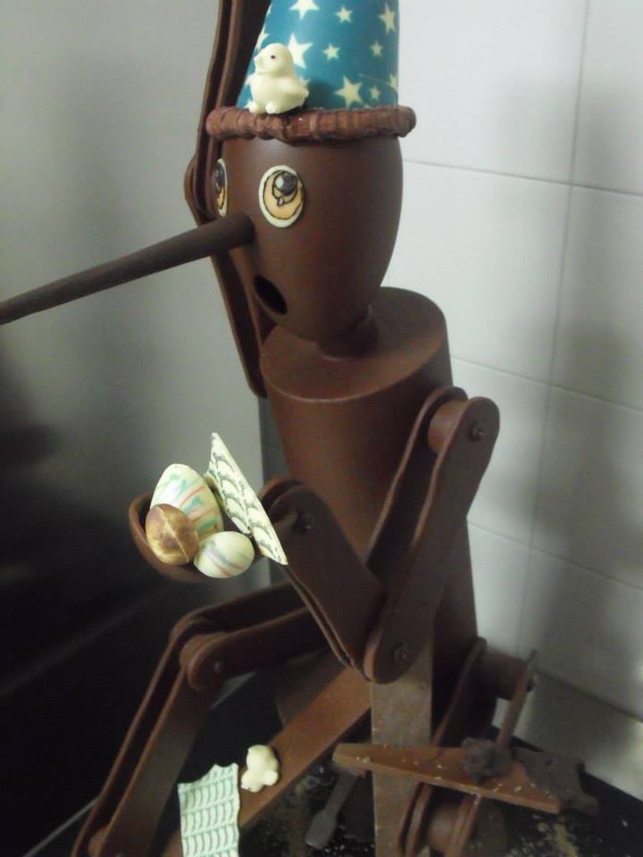 Pinocchio in cioccolato