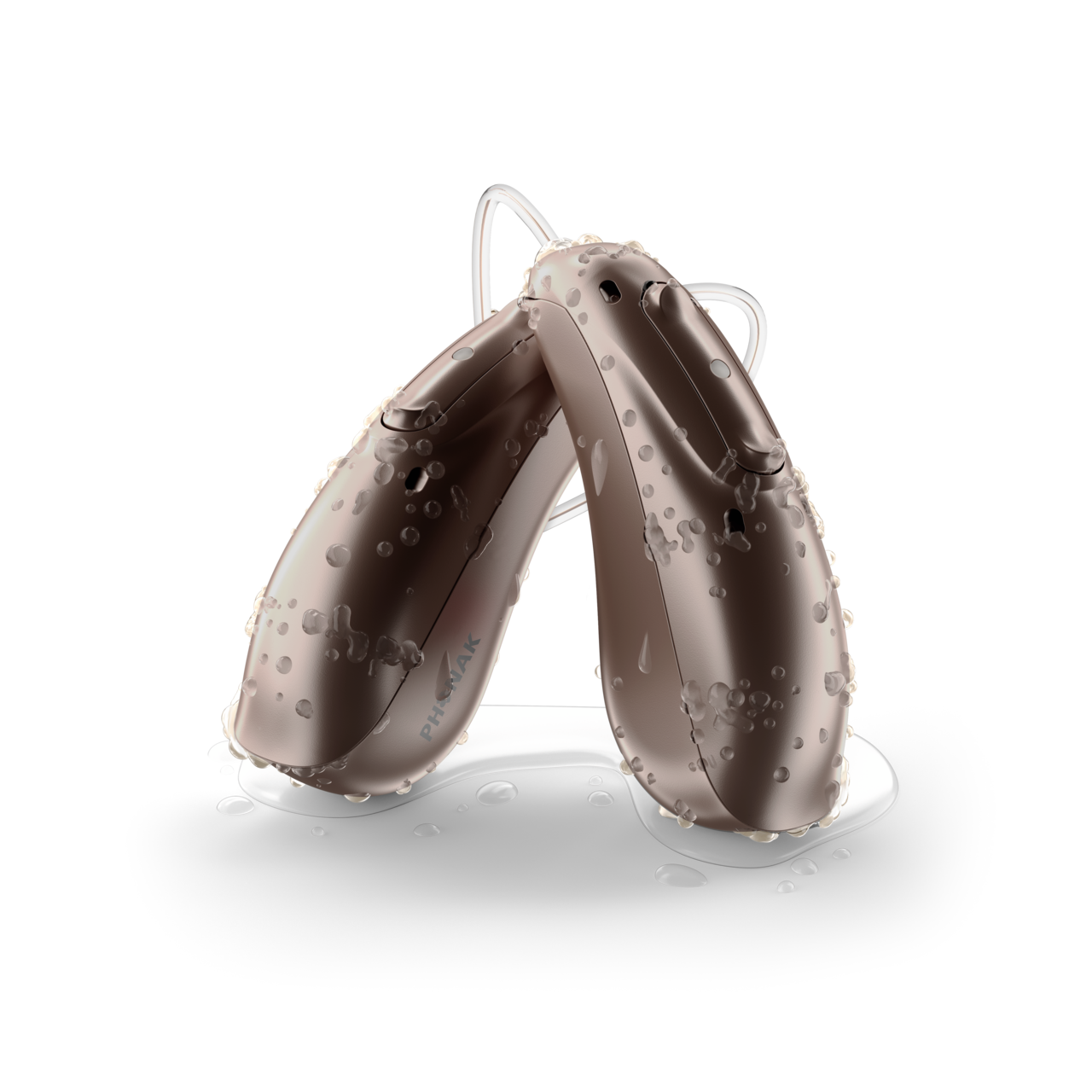 A photo of the Phonak Audéo Lumity™ hearing aid.