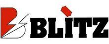 Logo avec un B rouge et blanc, un éclair et le mot BLITZ en noir.
