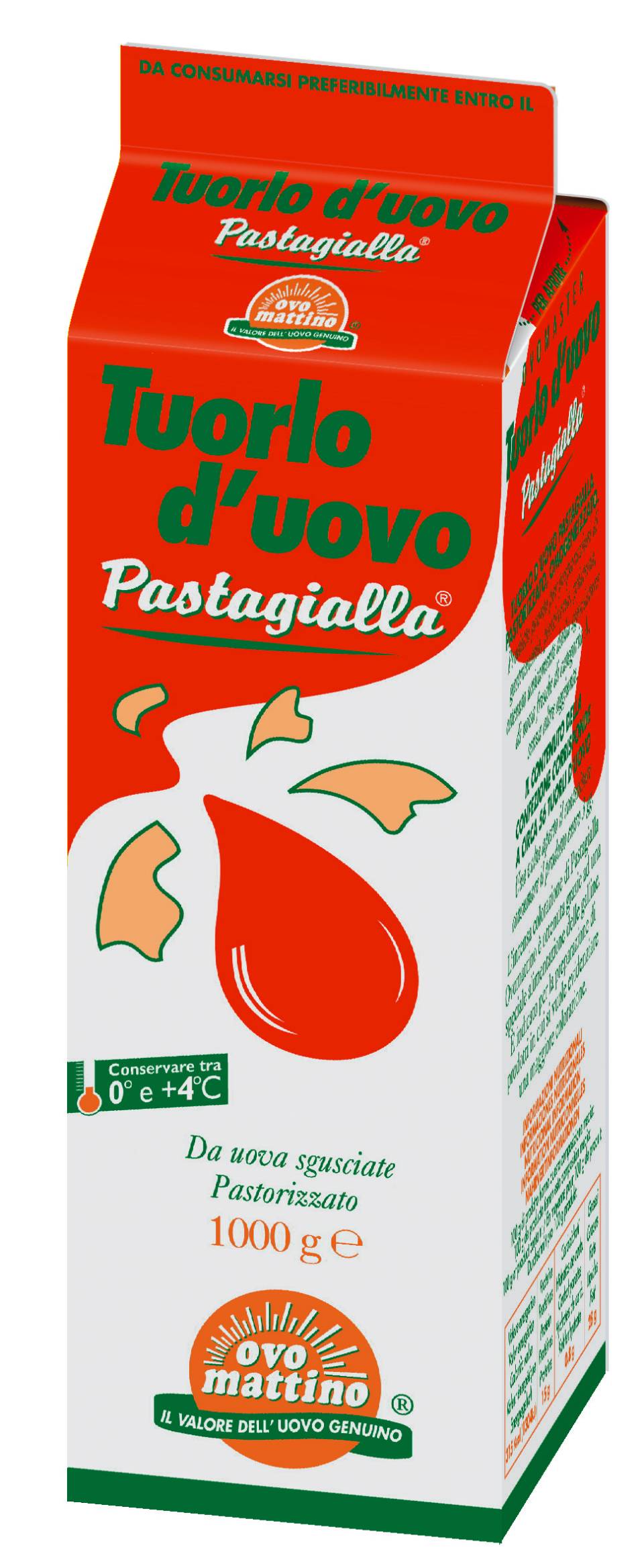 Tuorlo d'uovo pasta gialla