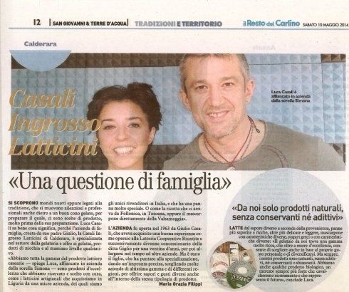 Articolo dedicato al caseificio