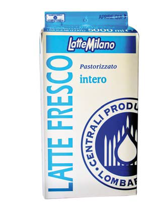Latte intero cinque litri