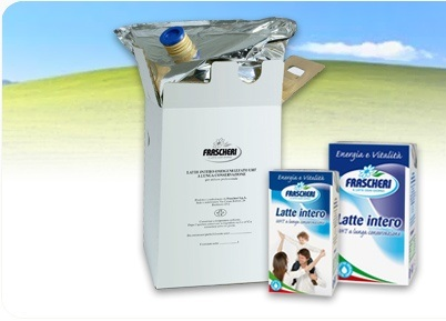 Latte intero selezionato