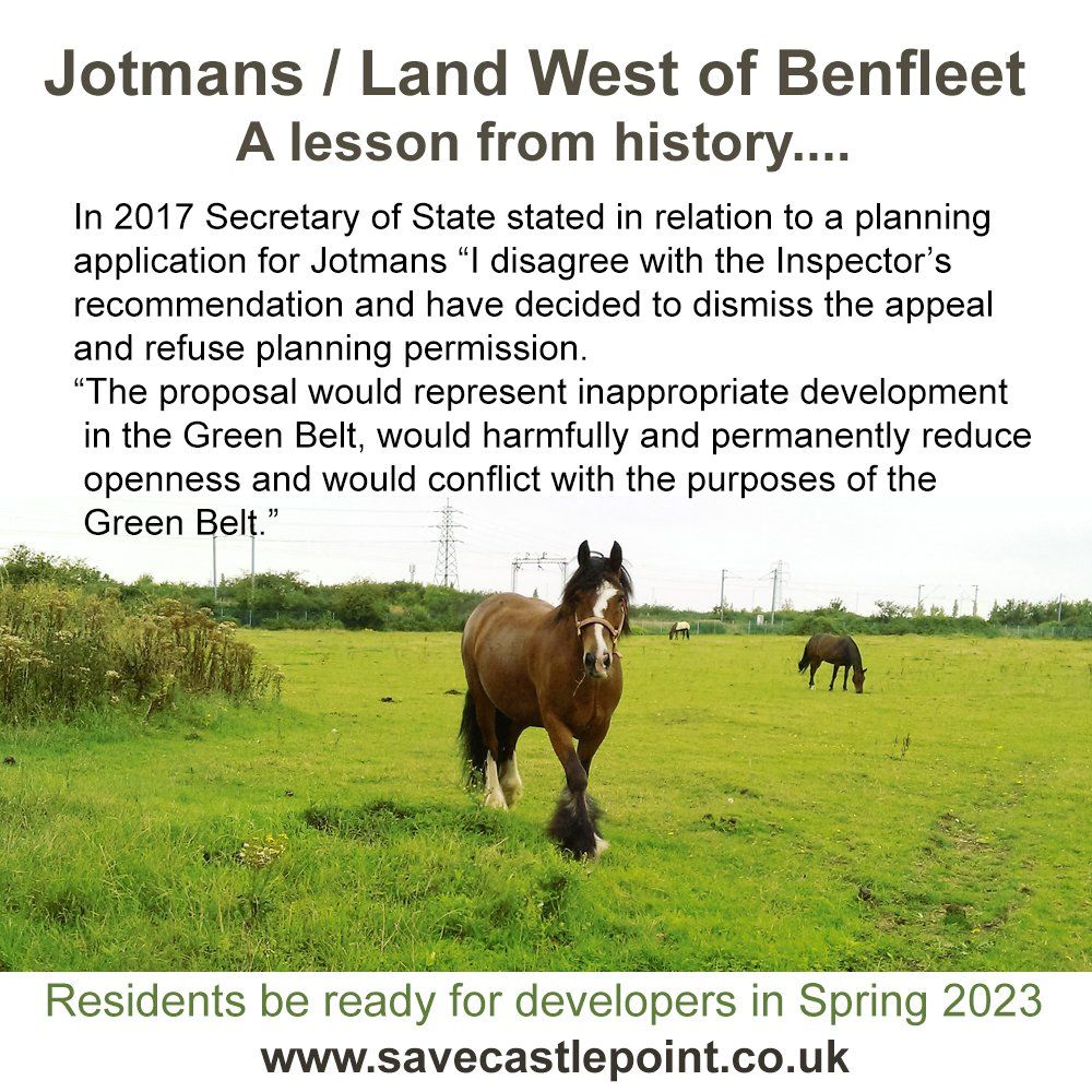 Jotmans/Land West  of Benfleet