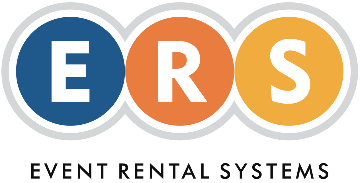 Logo: ERS in white letters inside blue, orange, and yellow circles with 