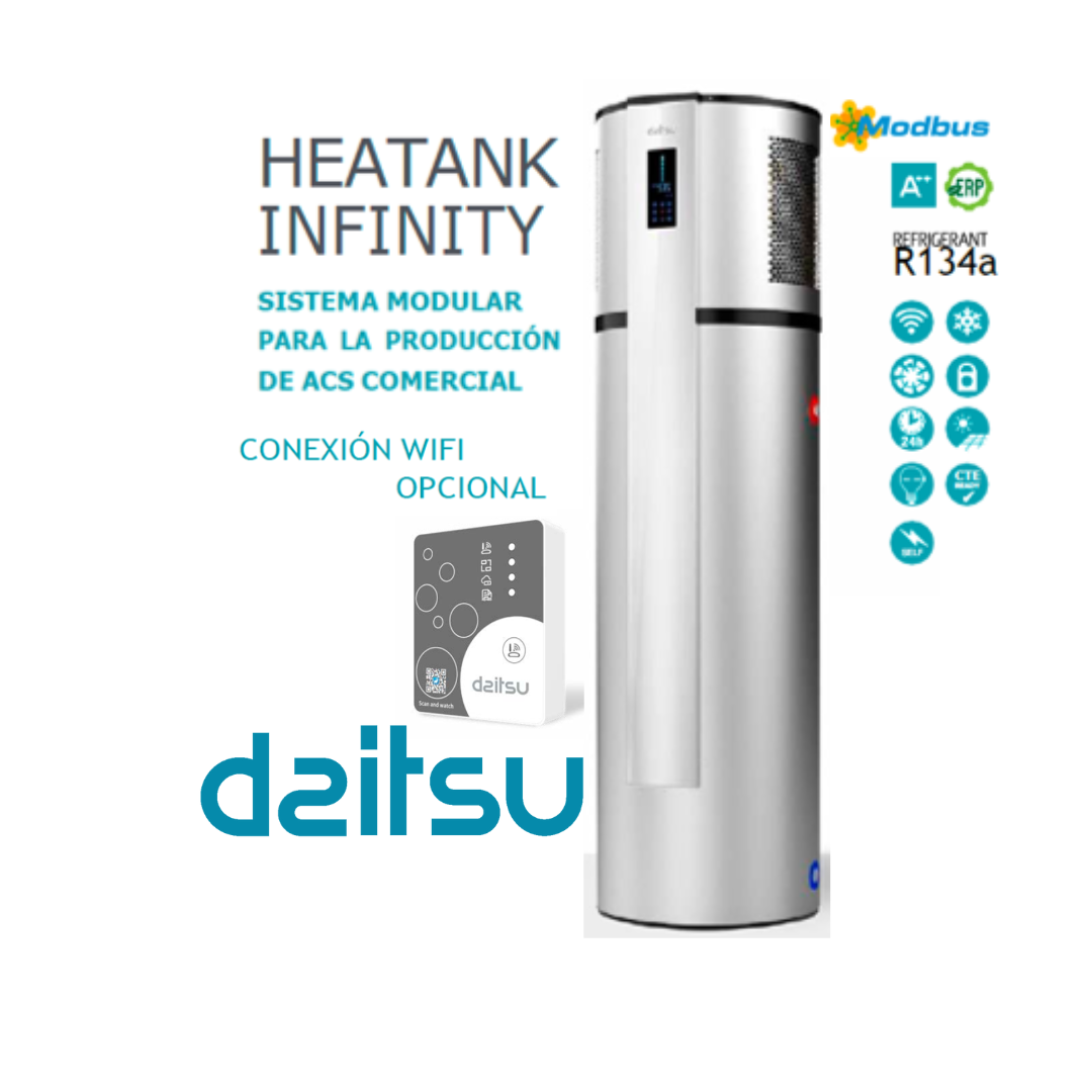 Bomba de calor Heatank Infinity