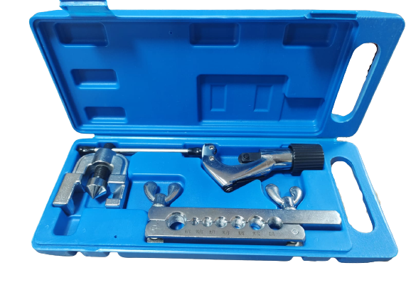 Kit de Herramientas CORTA TUBO - EXPANDIDOR CÓNICO - PRENSA - LT1226A FLARING TOOL