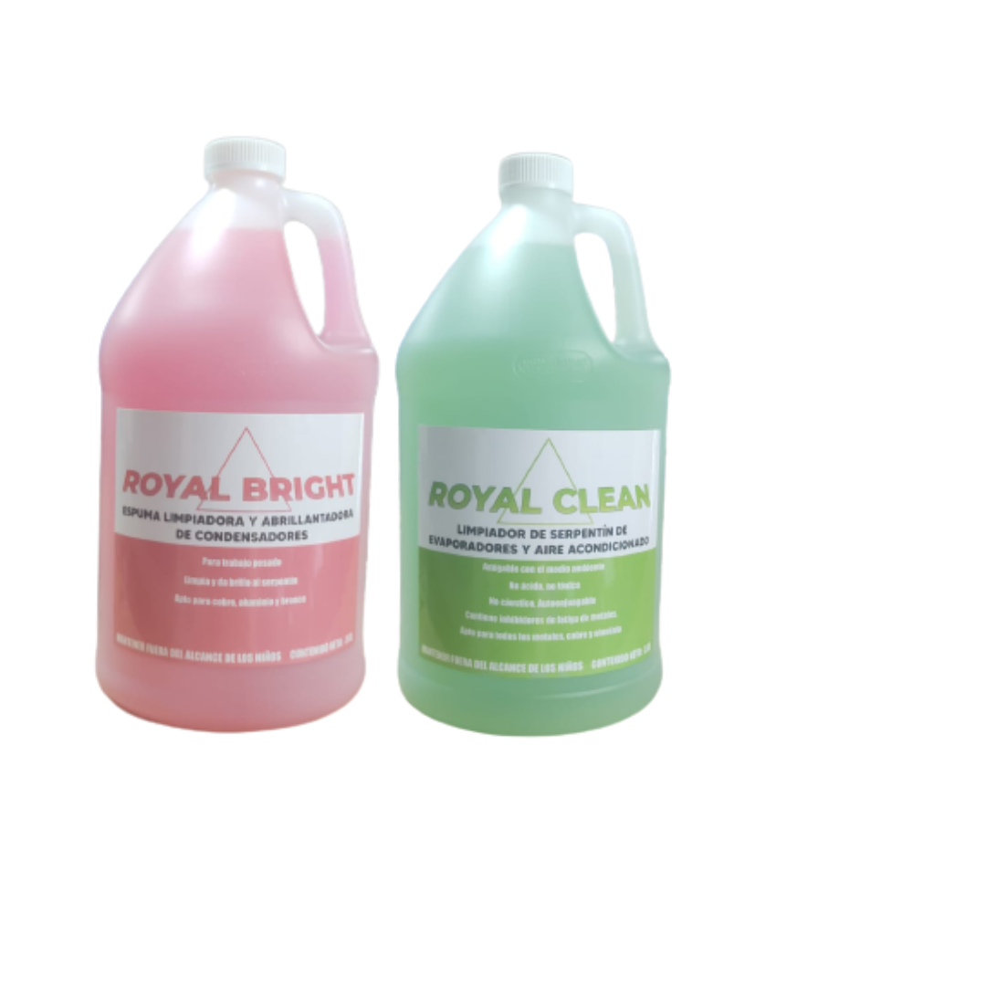 Limpiadores de evaporador y condensador ROYAL