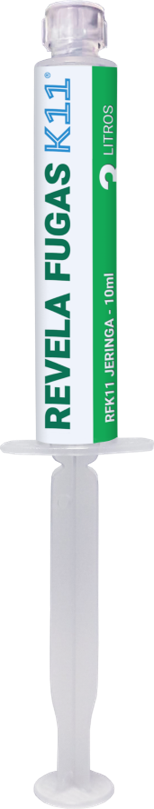 Revela fugas K11 para sistemas sin presión