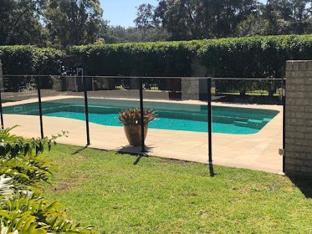 Peaceful Pool Area — Pool Fences in Taree South, NSW
