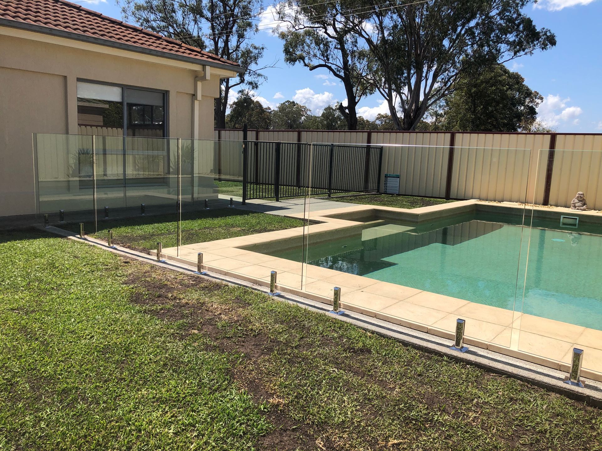 Clear Glass Fencing Around Pool - Pool Fences in Taree South, NSW