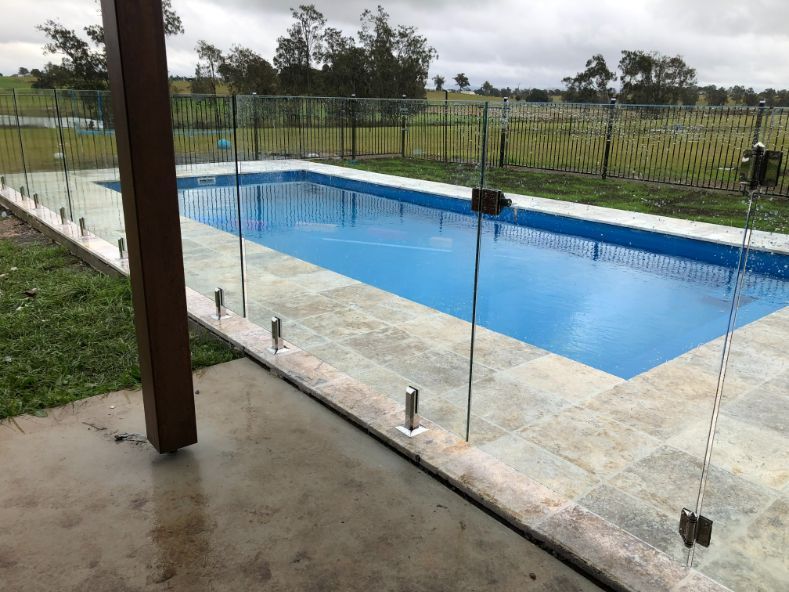 Clean Rectangular Pool — Pool Fences in Taree South, NSW
