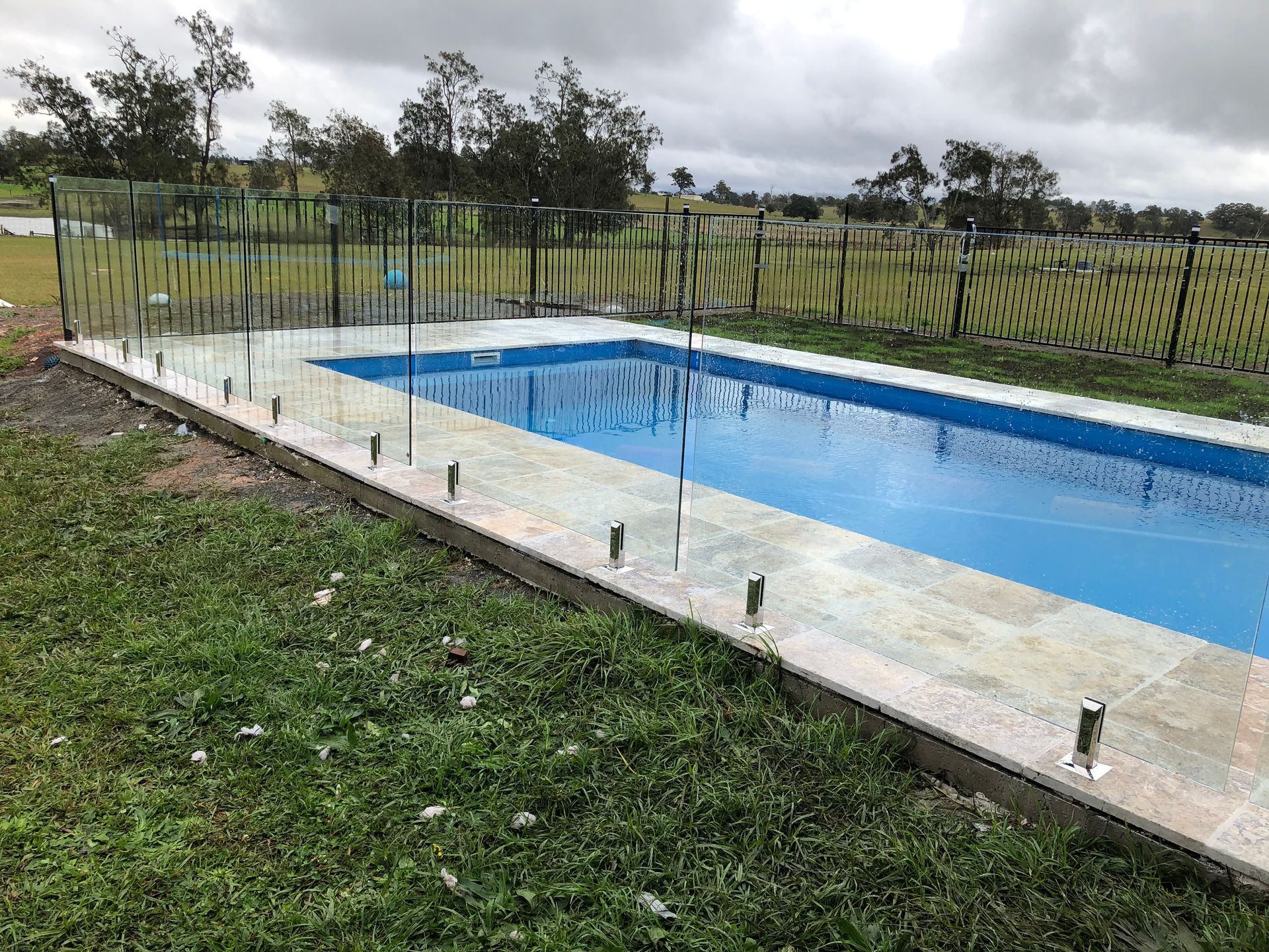 Elegant Pool Fence - Pool Fences in Taree South, NSW