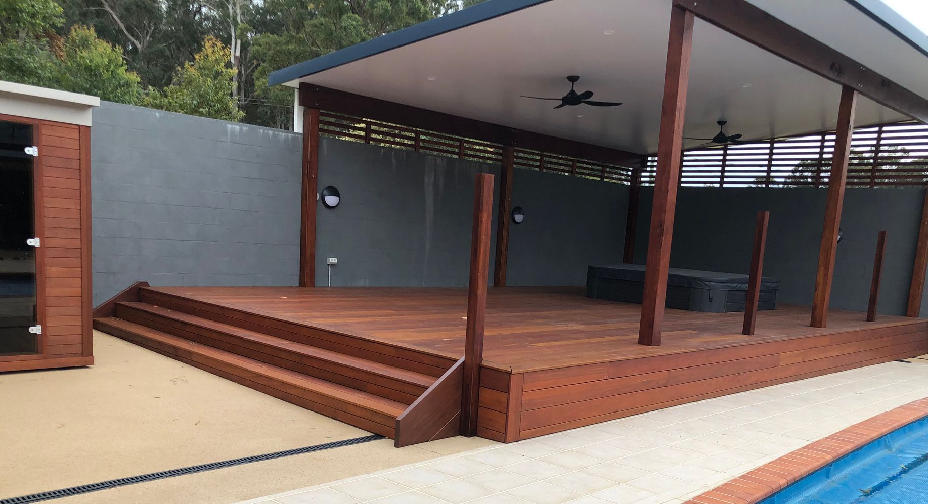 White Balcony Railing - Pool Fences in Taree South, NSW
