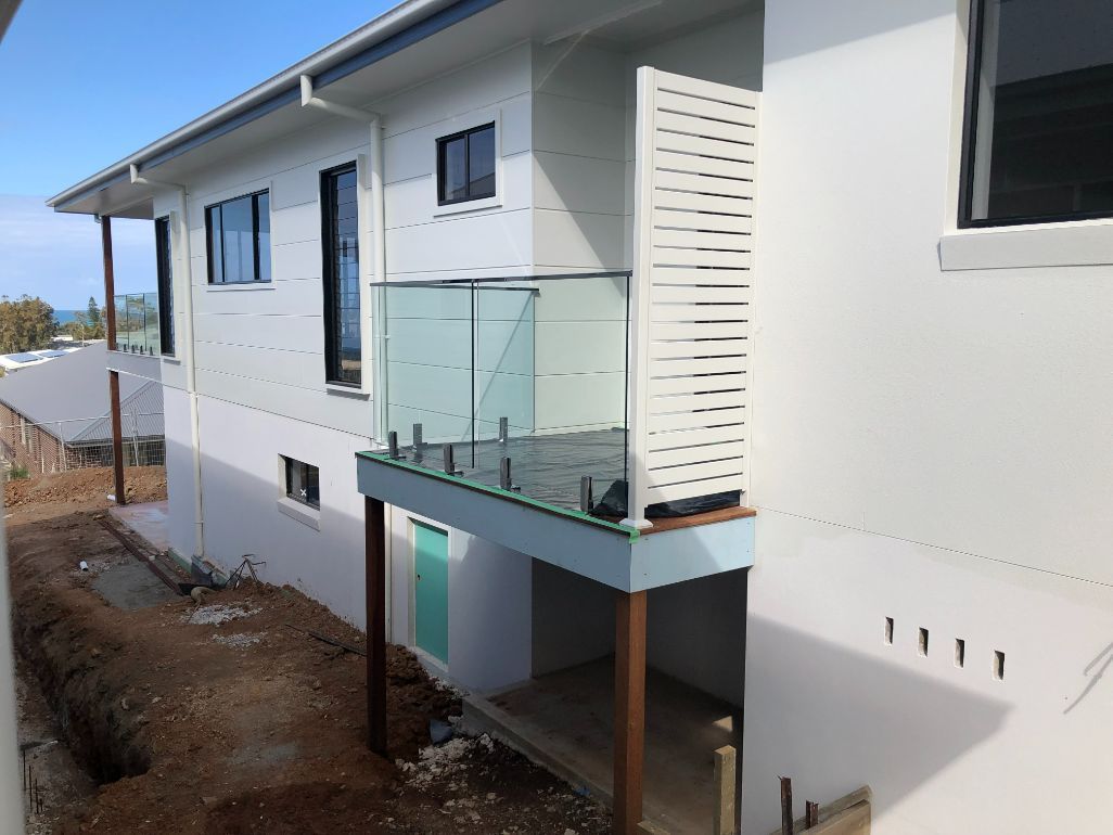 Small Balcony with Balustrade — Pool Fences in Taree South, NSW
