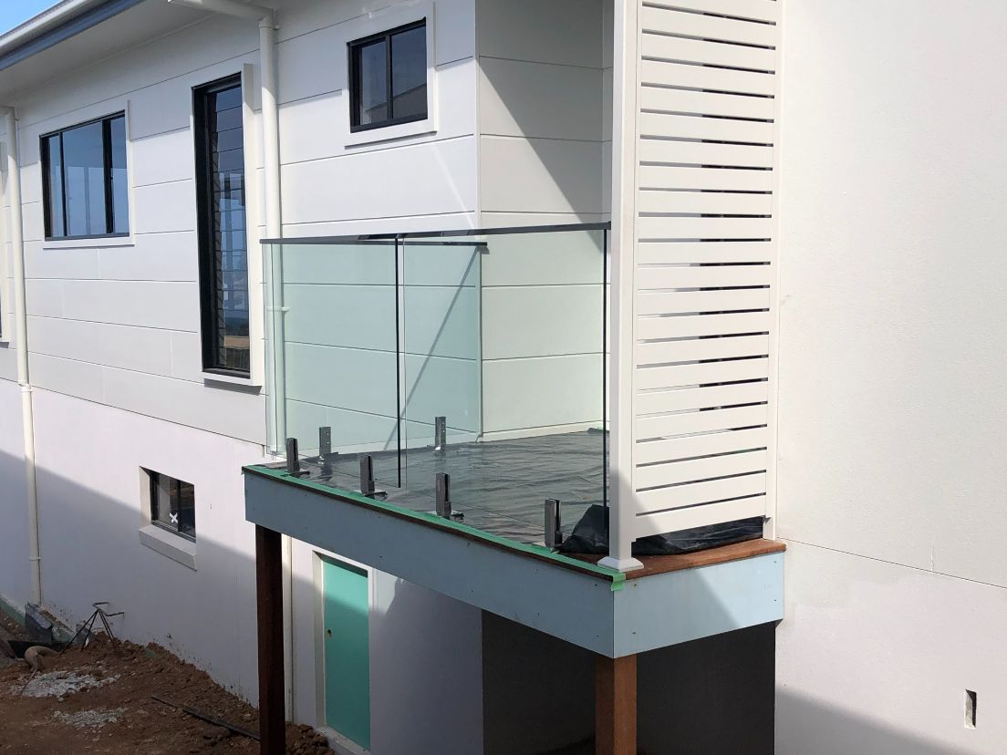 Close-up Shot of Small a Balcony — Pool Fences in Taree South, NSW
