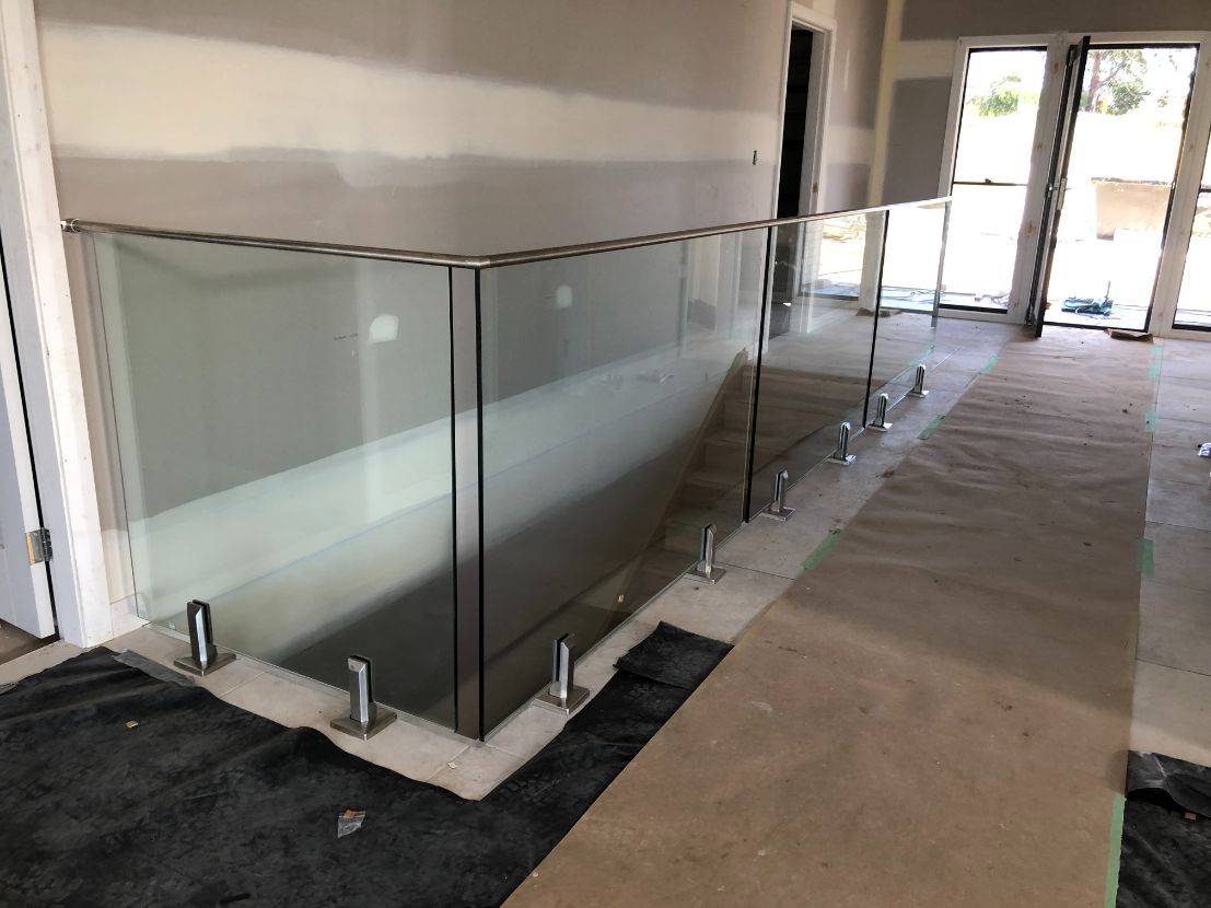 Indoor Glass Railing — Pool Fences in Taree South, NSW