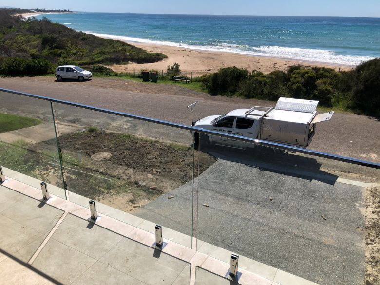 Mobile Truck on the Road — Pool Fences in Taree South, NSW