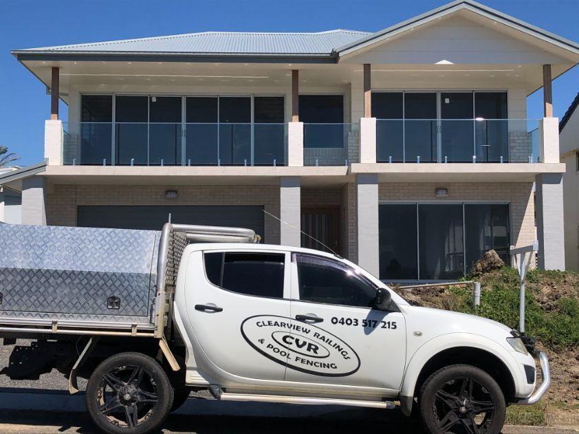 Pool Fencing Services Truck — Pool Fences in Taree South, NSW
