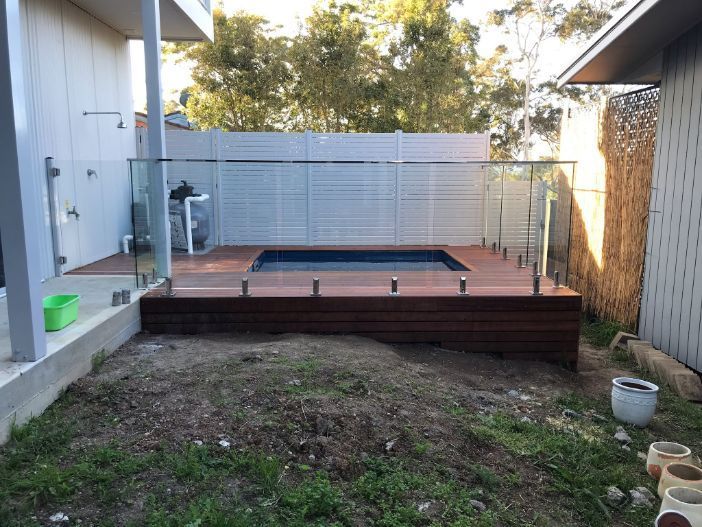 Outdoor Pool  — Pool Fences in Taree South, NSW