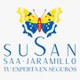 A logo for susan saa jaramillo tu experta en seguros