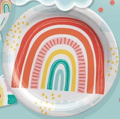 Rainbow Tie Dye Party Lunch Napkins, 16ct 