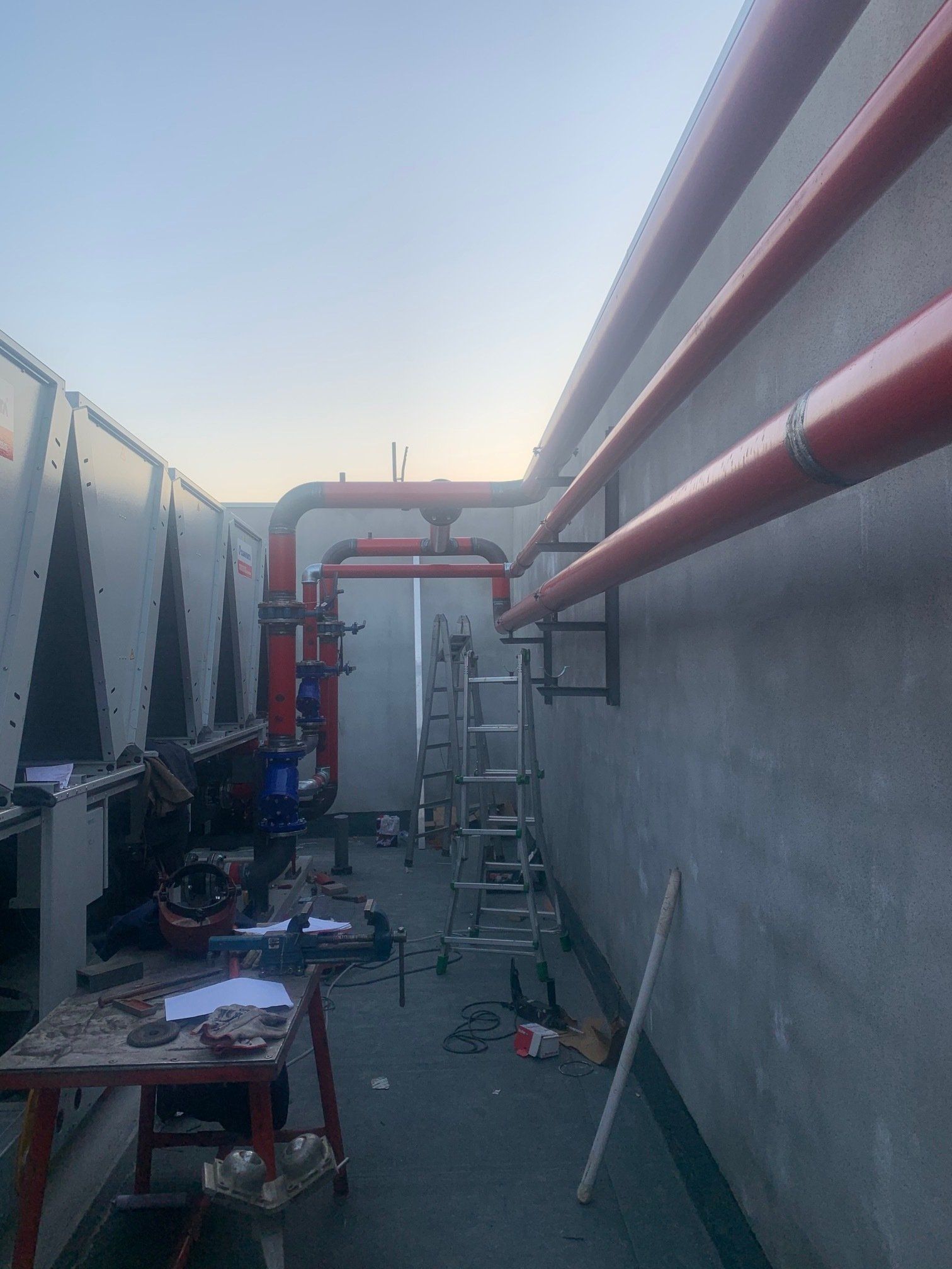 Impianto della caldaia