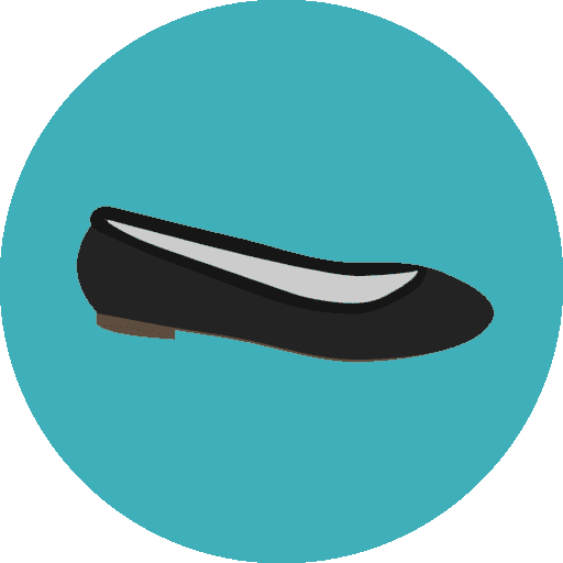 Icona delle scarpe comode