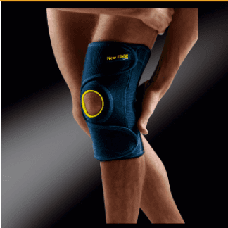 ginocchiera con buco