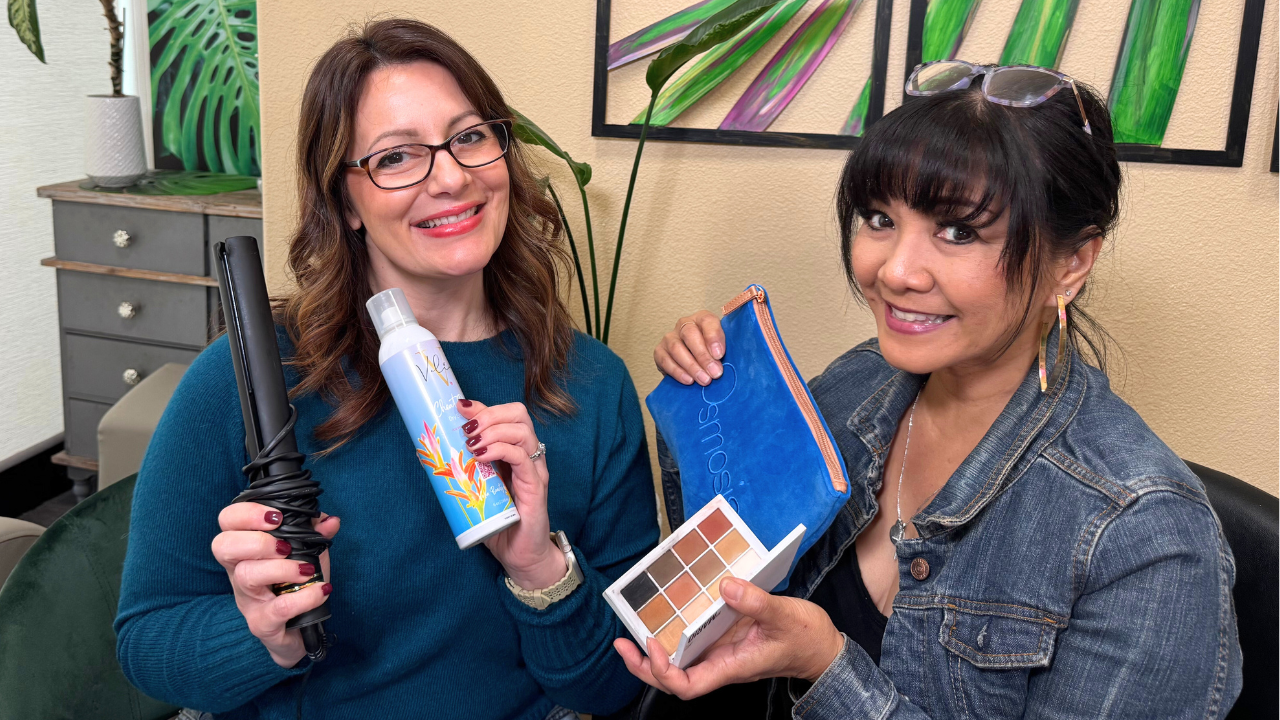 Monina Wright of Moderne Beauty and Velia Ramson of Velia Beauty Co.