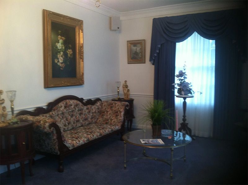 Mason & Sons Funeral Home interior Madisonville, KY
