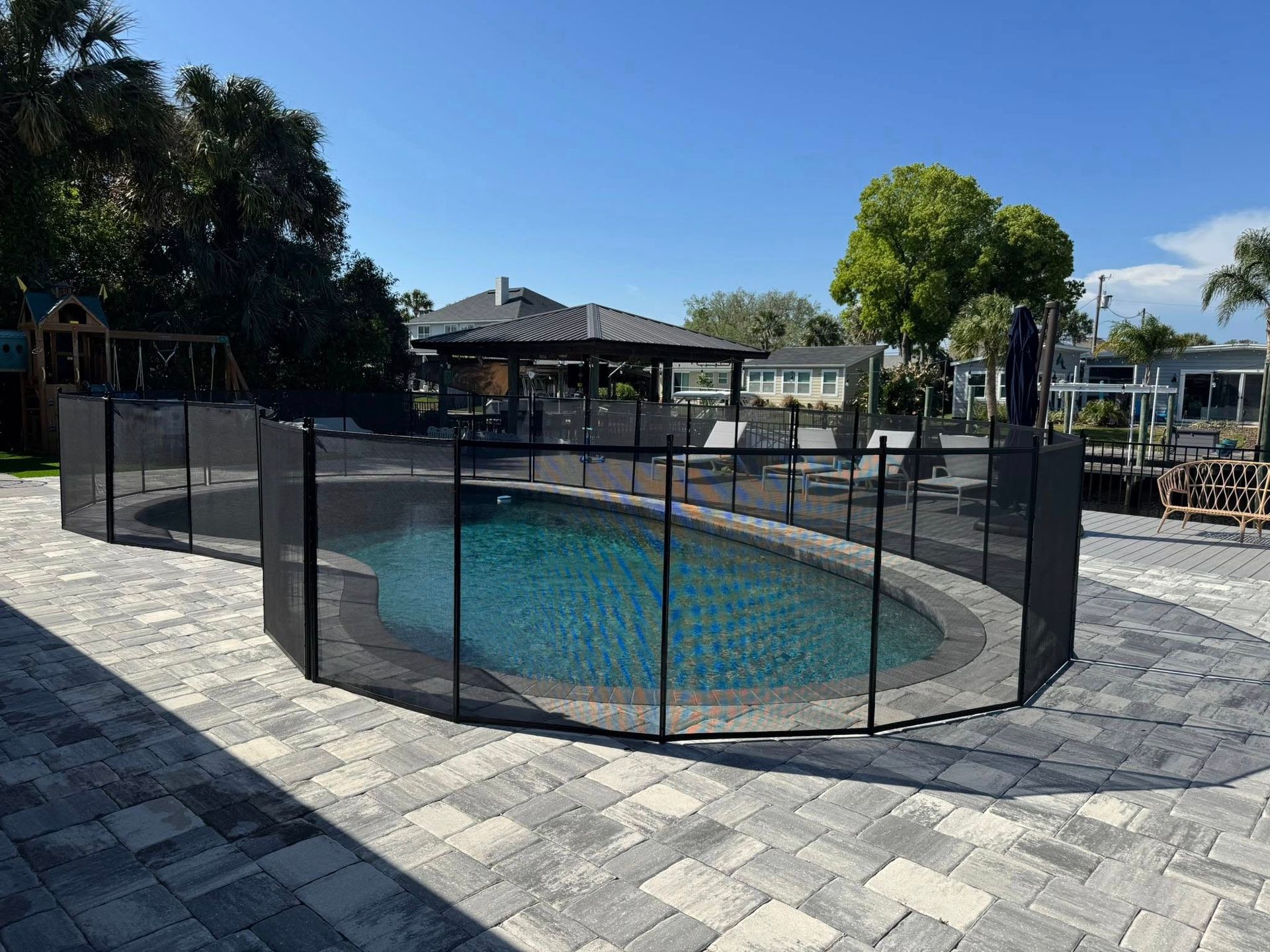 Pool Safety Fence by Toddler Barrier