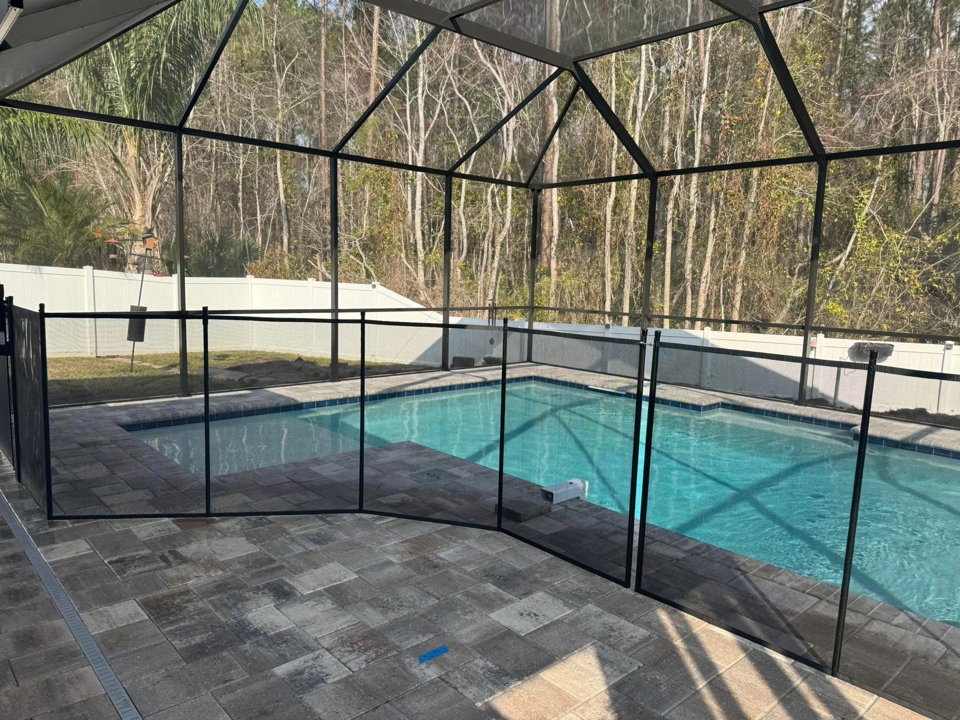 Pool Safety Fence by Toddler Barrier