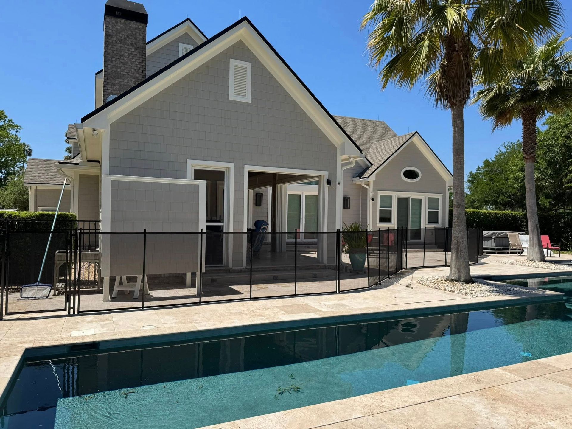Pool Safety Fence by Toddler Barrier