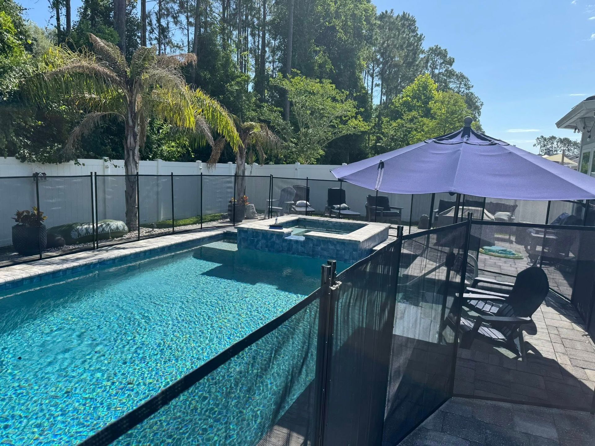 Pool Safety Fence by Toddler Barrier