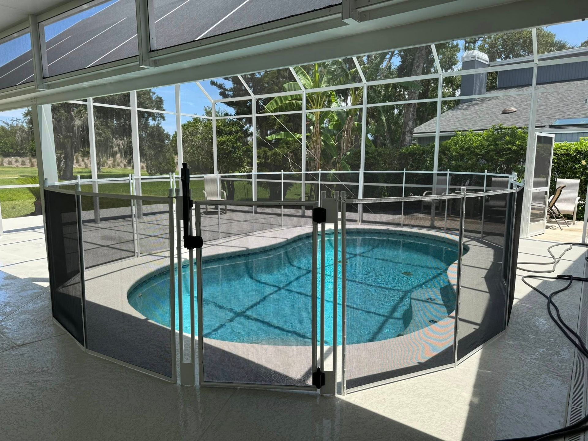 Pool Safety Fence by Toddler Barrier