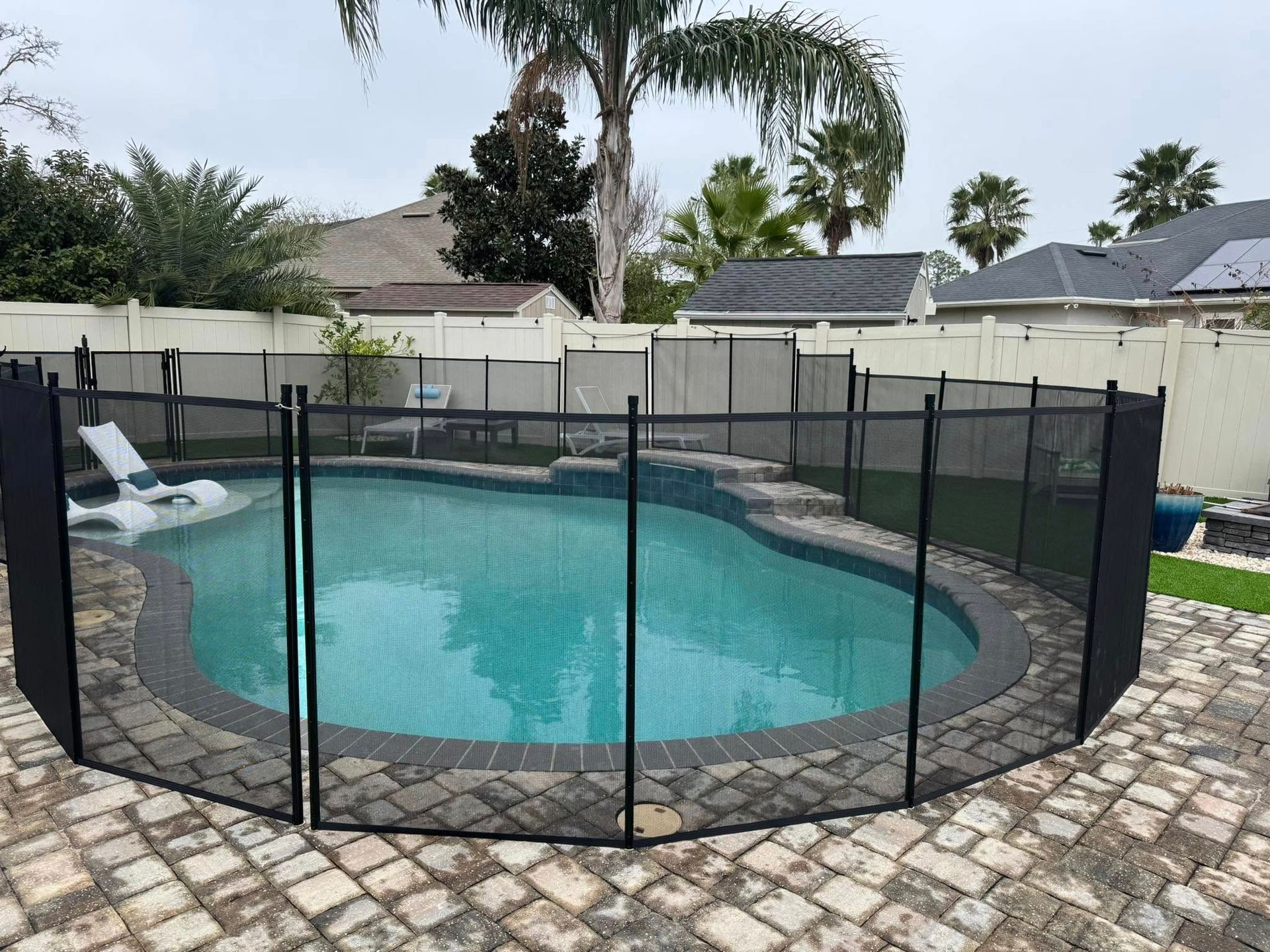 Pool Safety Fence by Toddler Barrier