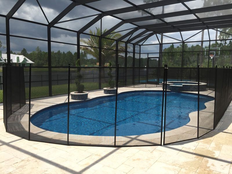 Pool Safety Fence by Toddler Barrier