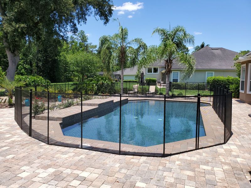 Pool Safety Fence by Toddler Barrier