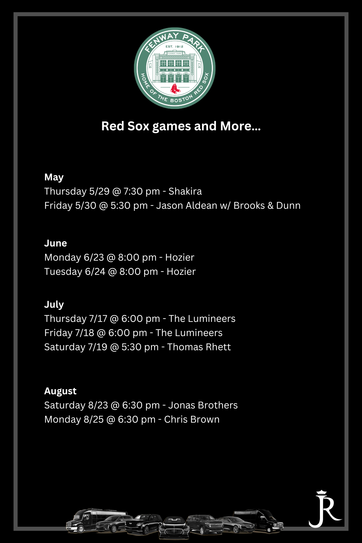 FEnway Park Events