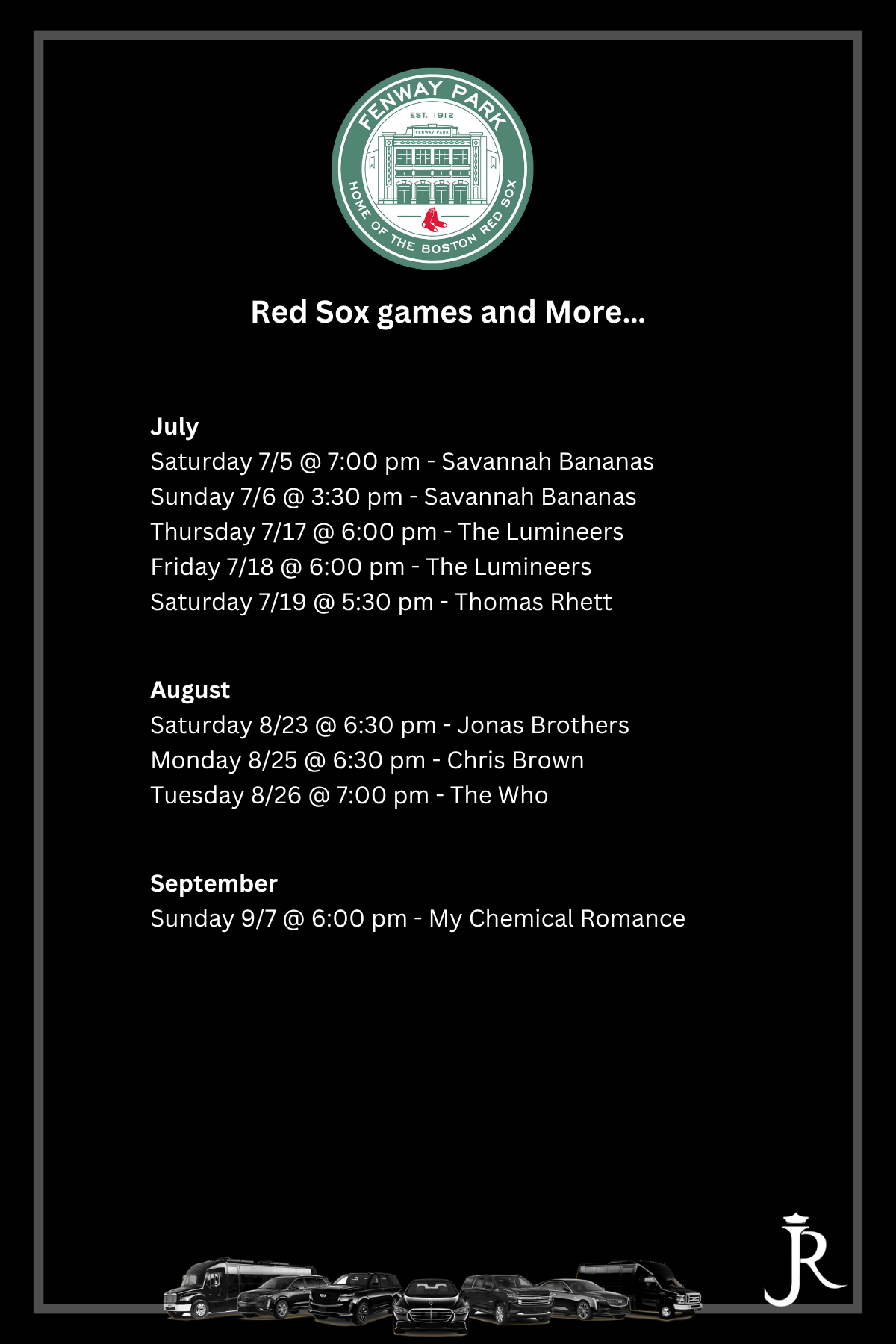 FEnway Park Events