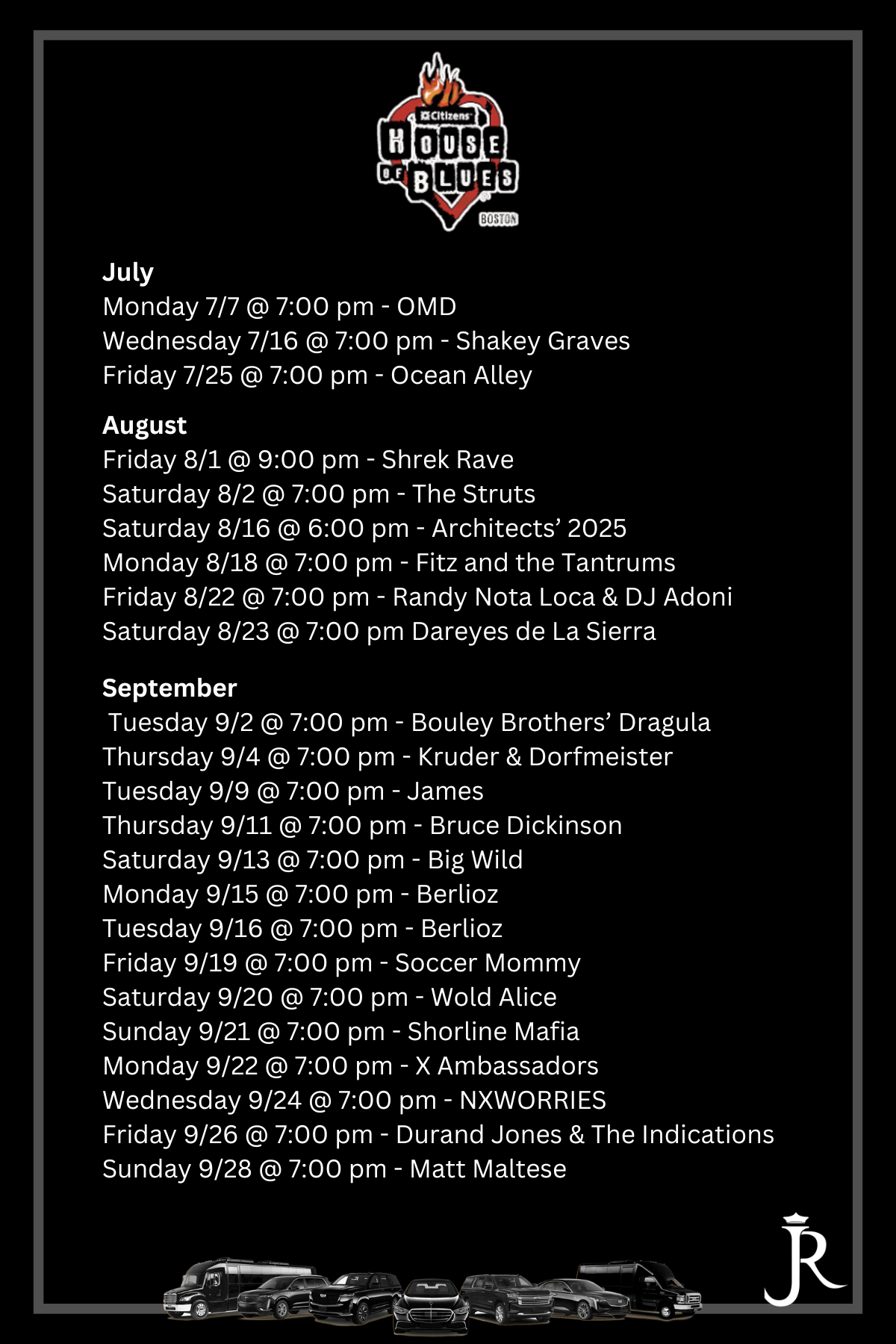 House of Blues Events